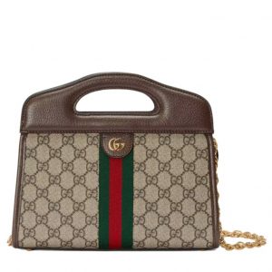 Small Tote With Web Dark Blue.