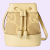 jumbo  mini bucket bag.