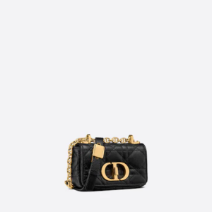MICRO DIOR CARO BAG Black.