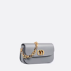 30 MONTAIGNE AVENUE BAG Ethereal Gray Box Calfskin.