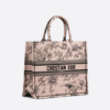 LARGE DIOR BOOK TOTE Powder Pink Dior  (42 x 35 x 18.5 cm).